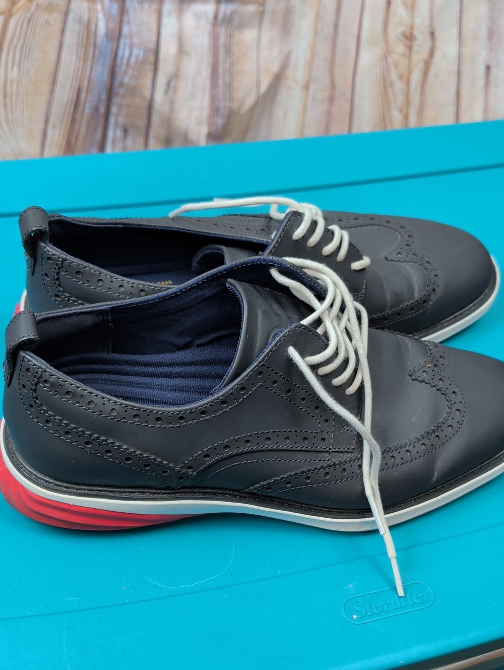 Cole Haan Men's GRANDEVOLUTON Shortwing Oxford Shoes Grand Evolutin 9.5